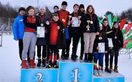 Ошмянские биатлонисты — снова в призерах «Снежного снайпера»