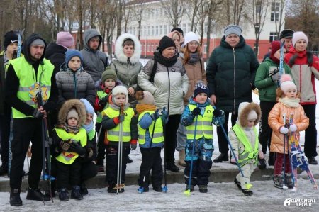 Учащиеся и воспитанники учреждений образования Ошмянского района приняли участие в «Ошмянской лыжне — 2023» 